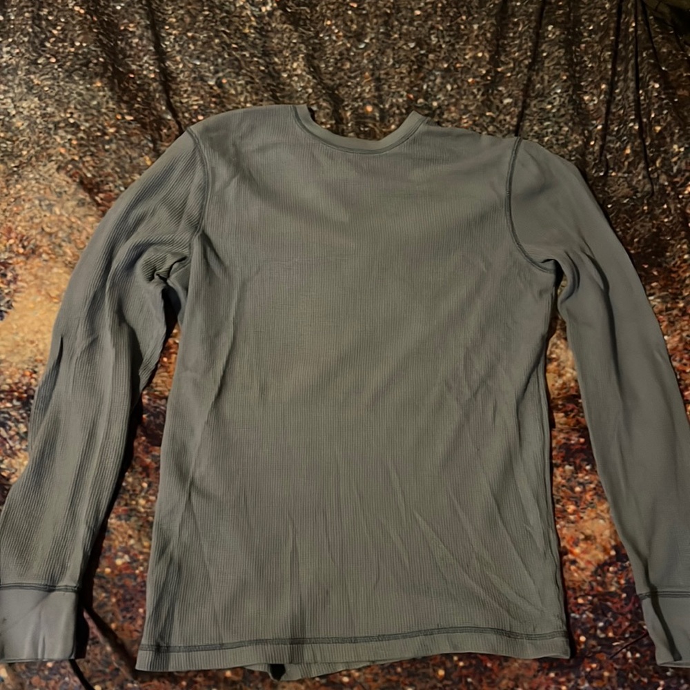 Old Navy- Classic Light Blue Waffle Style Thermal Shirt